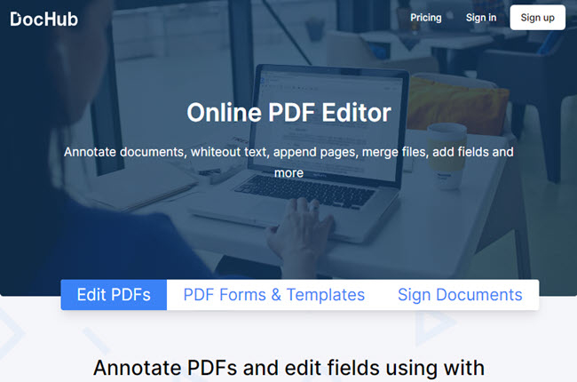 collaborate PDF online on DocHub