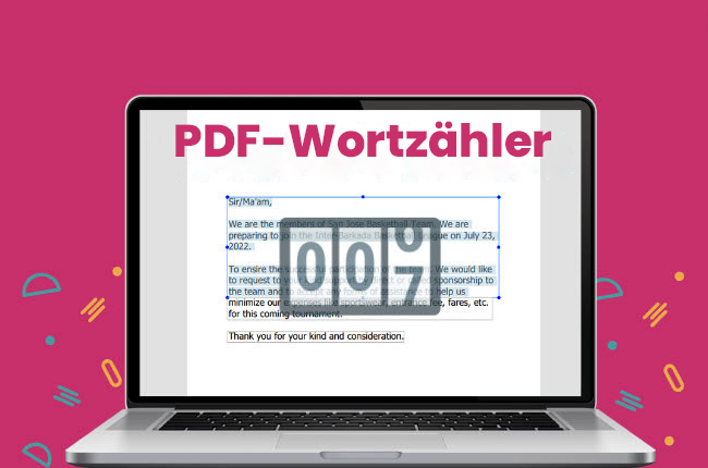 Wörter in PDF zählen