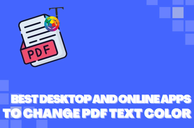 change font color in PDF