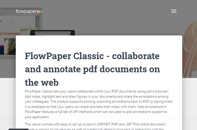 flowpaper colaborar pdf
