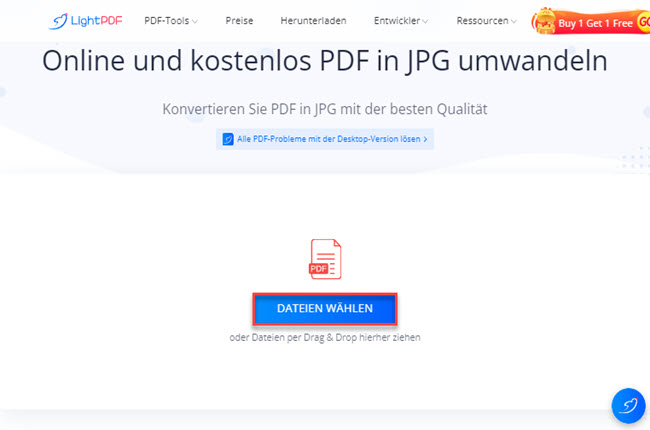 PDF-Datei hochladen