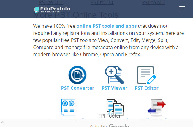 batch convert images to PDF with PST File Converter