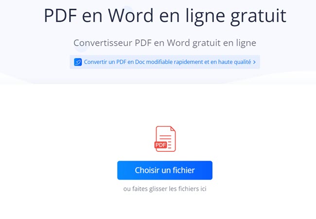 pdf en word via LightPDF