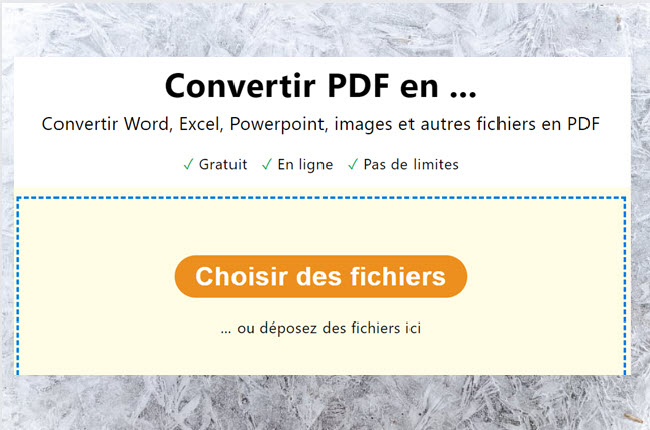PDF en Word avec PDF24