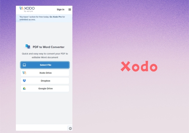 Xodo PDF Online