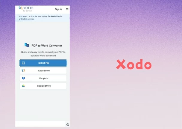 Xodo PDF Online