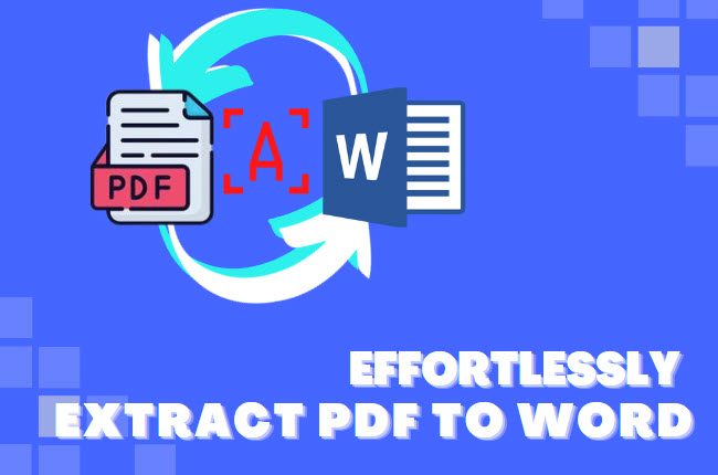 extract PDF to word free