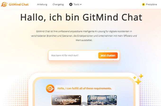 KI-Tool GitMind Chat