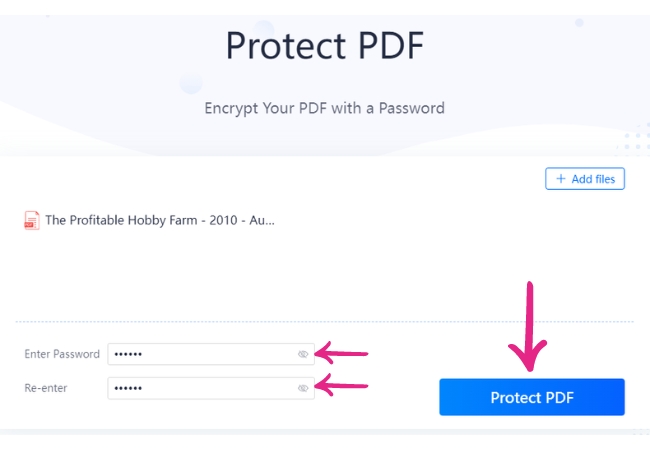 protect PDF from copying lightpdf