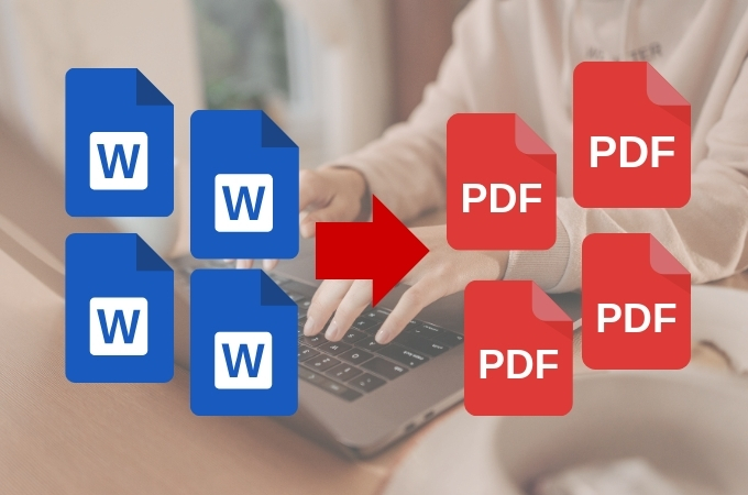 batch convert word to PDF 