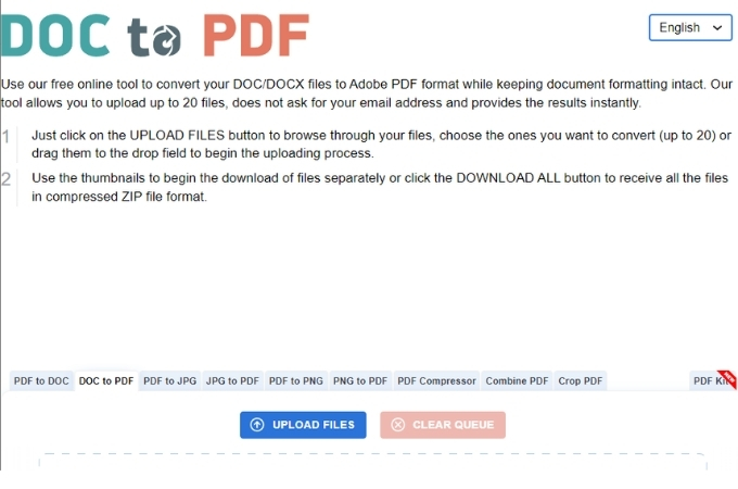 batch convert word to PDF docpdf