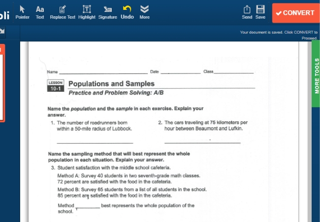 erase handwriting on pdf openpdf