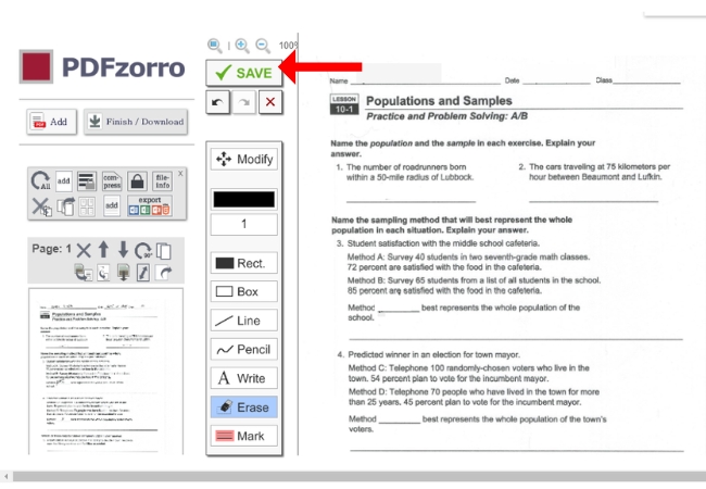 erase handwriting on pdf pdfzorro