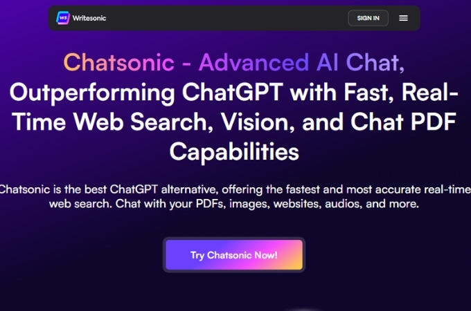 ChatPDF alternatives chatsonic