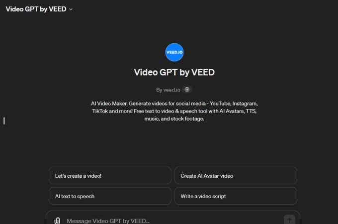 Video GPT by VEED