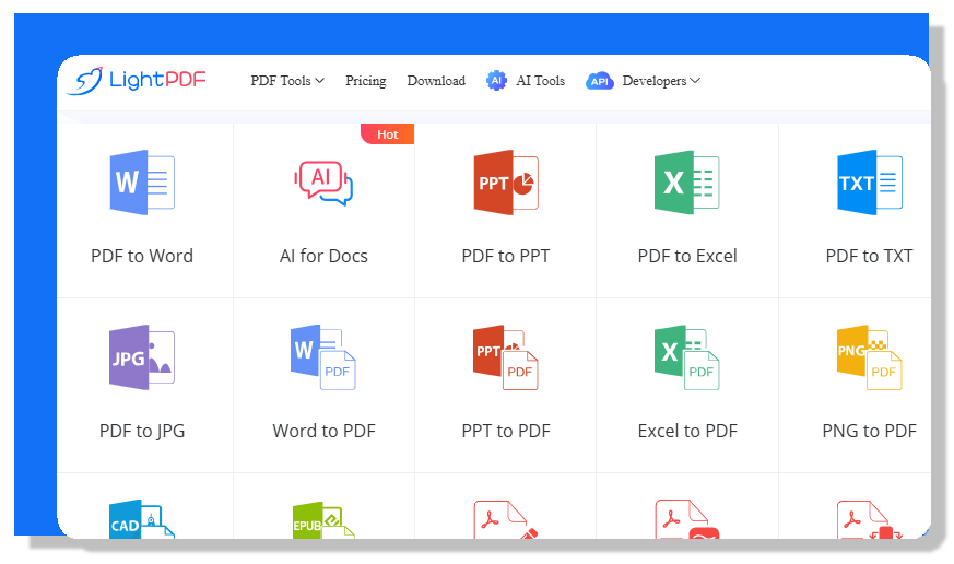 lightpdf tools