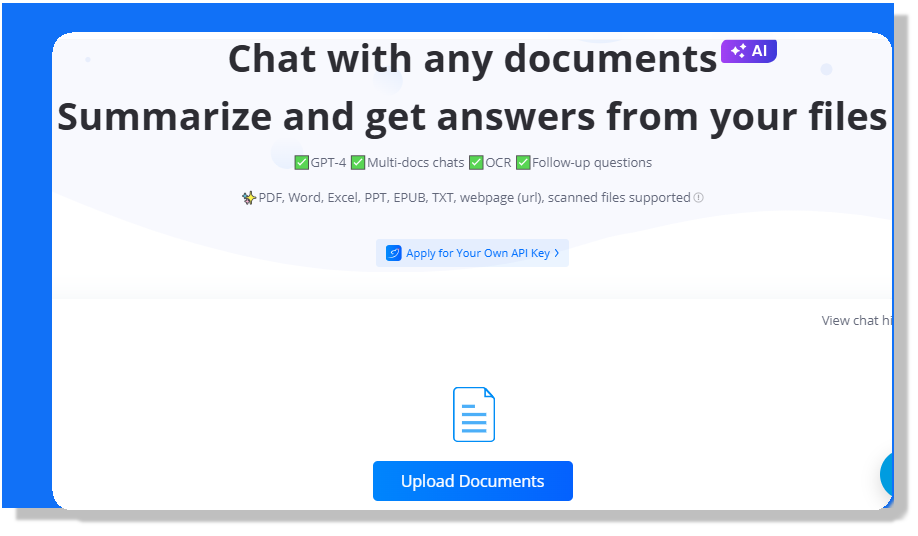 lightpdf pdf chat