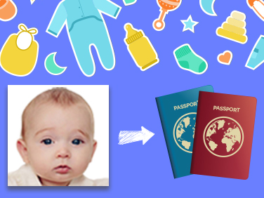 create baby passport photo