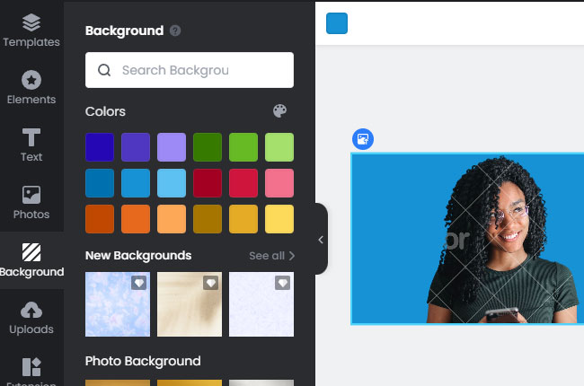Best 5 FREE Tools to Change Photo Background to Blue Online 2023