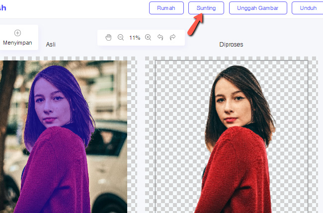 editor foto online ubah warna latar belakang picwish sunting