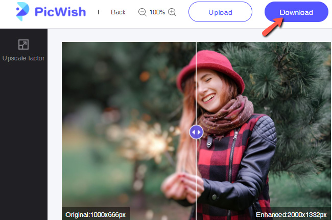 free online photo enhancer picwish 