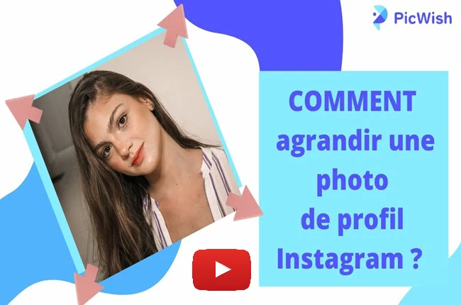 agrandir une photo de profil Instagram