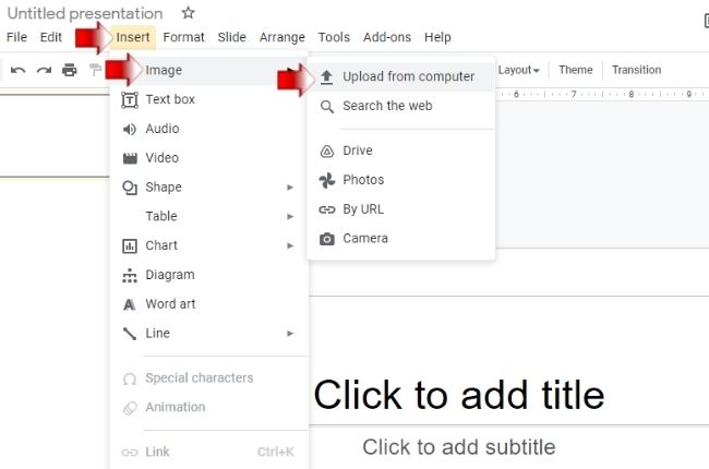 How to Remove Background from Picture in Google Slides