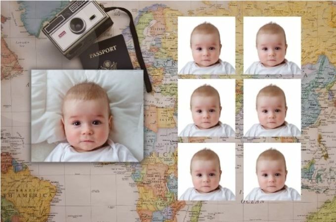 Passfoto für Baby selber machen