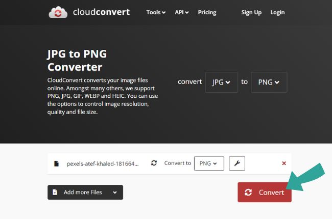 jpg png cloudconvert convert