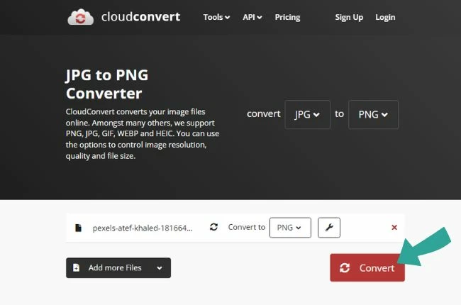 jpg png cloudconvert convert