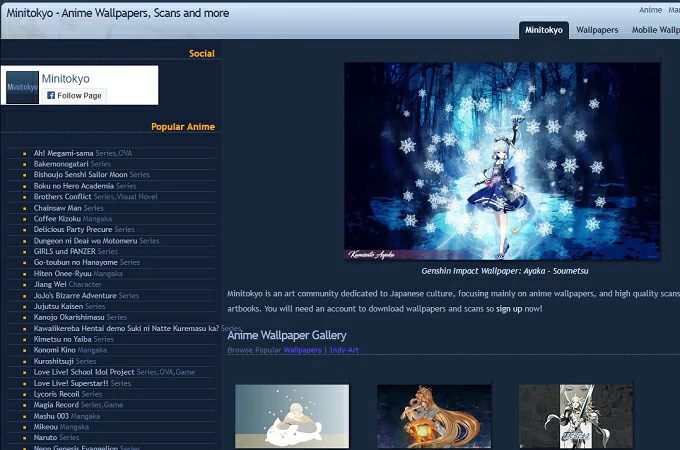 Top 8 Sites de Papel de Parede de Anime em 2023 - Lista Atualizada