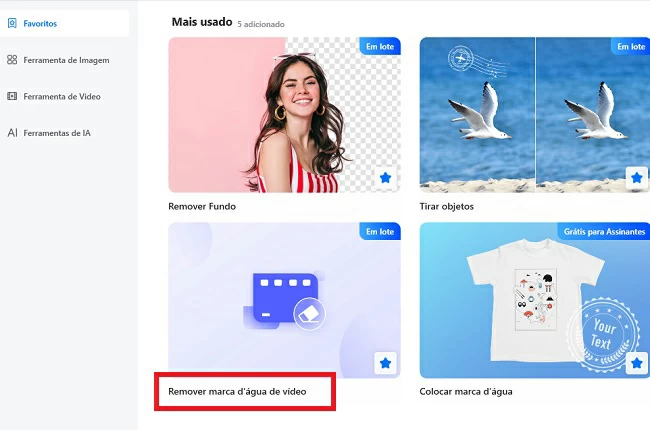 picwish ferramentas remover marca d'água de vídeo tiktok