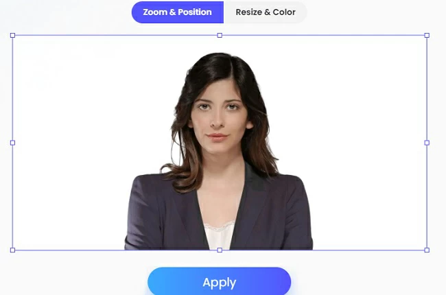 create passport id photo with picwish