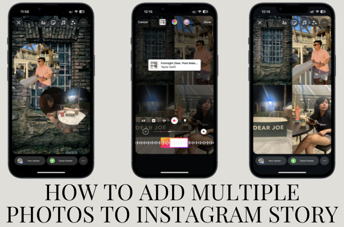 featured image multiple photos to instagram story