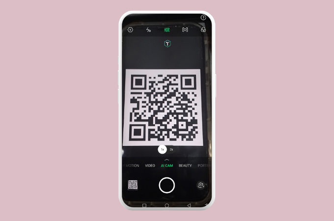 android digitalizar código qr