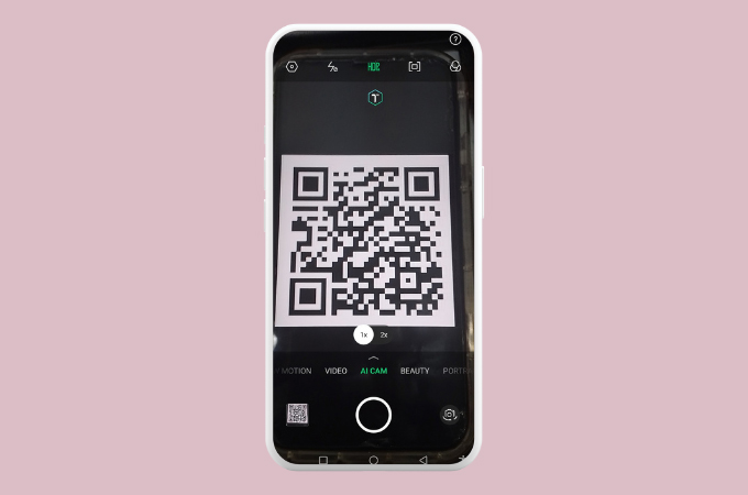 QR-Code auf Android scannen