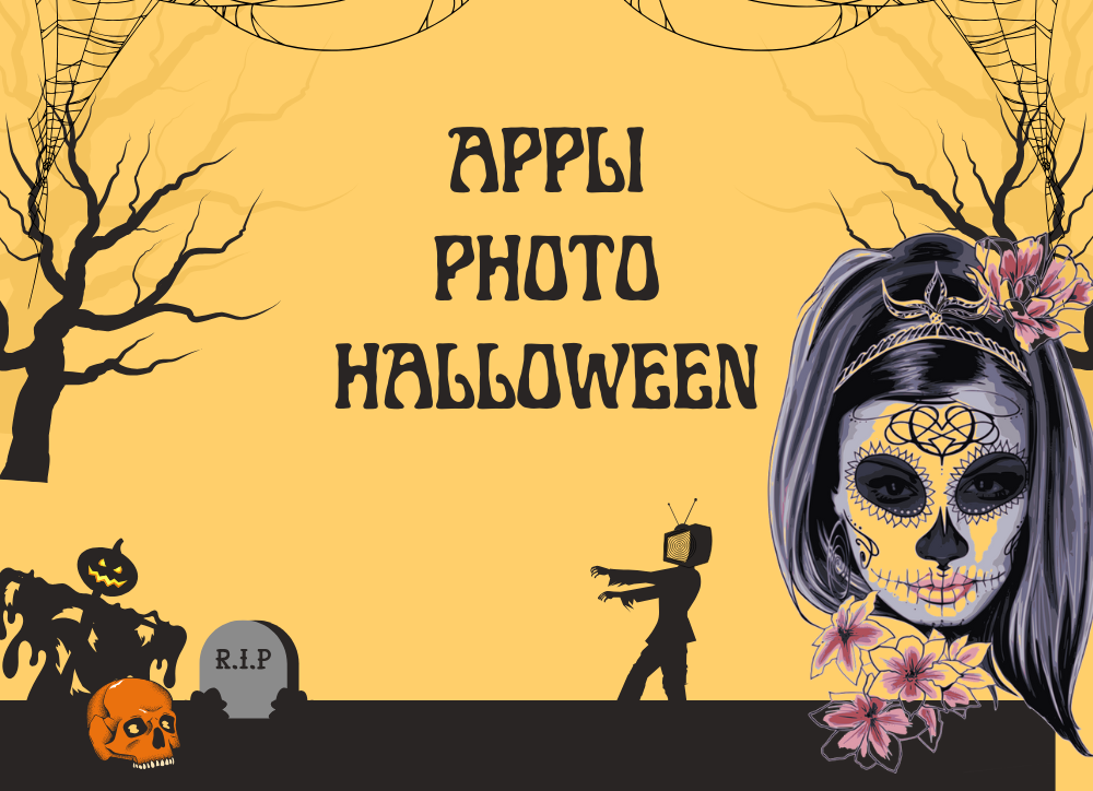 appli photo Halloween