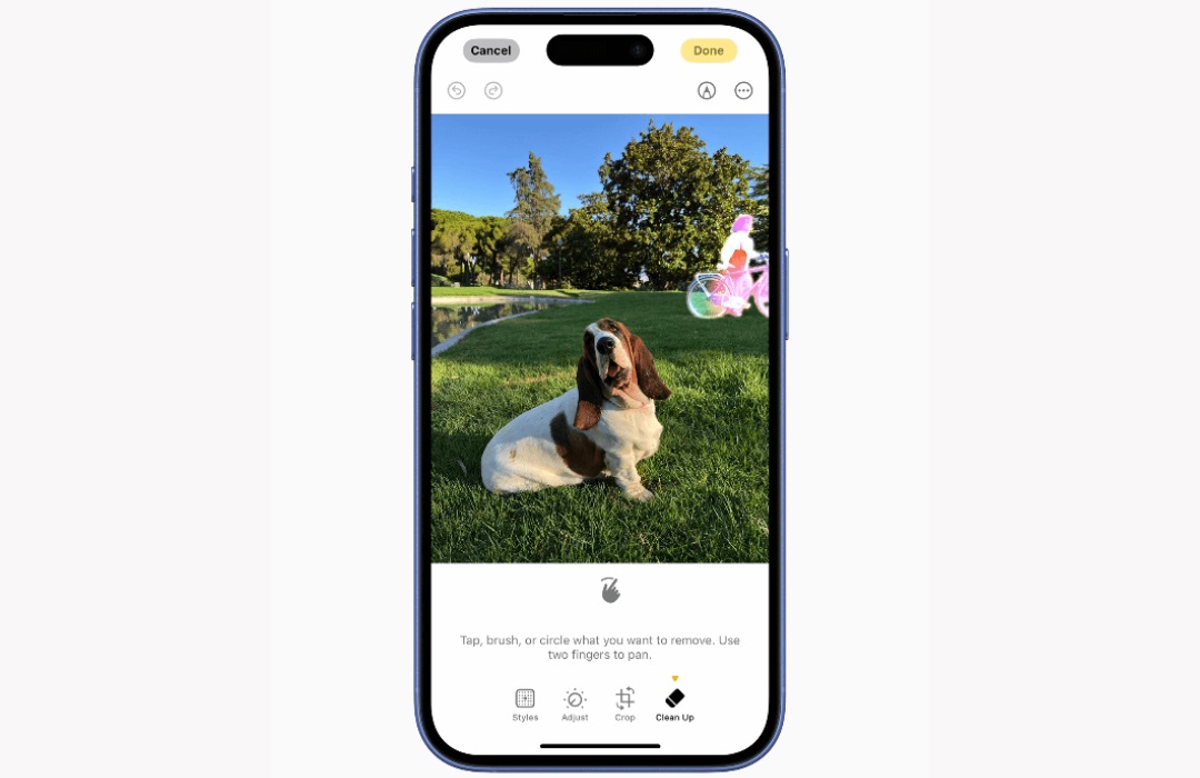 clean up sur ios 18