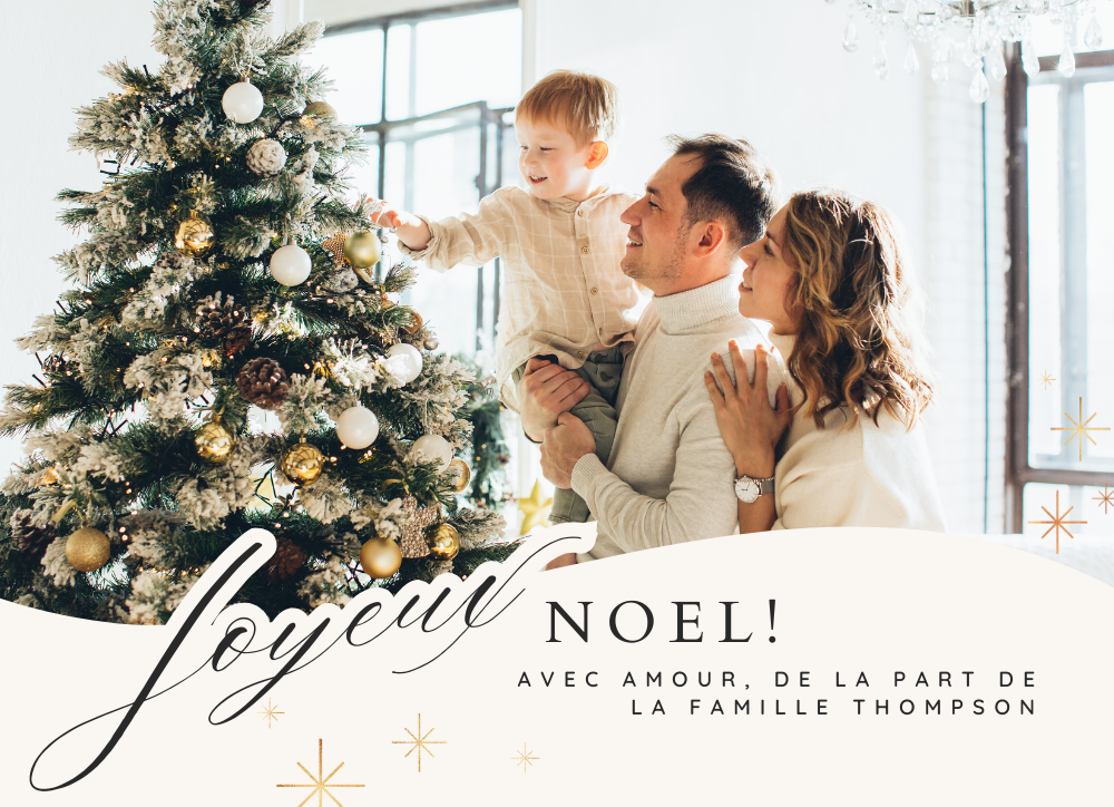 Créez des cartes de Noël