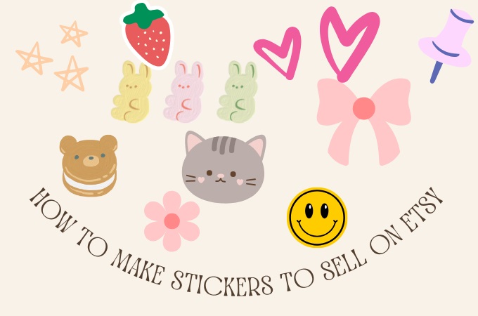 featured image how to make stickers to sell on etsy