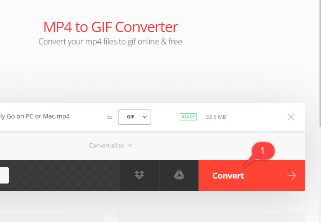 free MP4 to GIF converter
