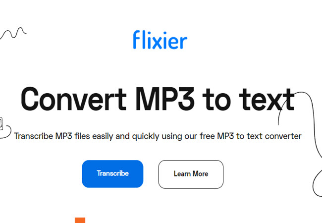 free MP3 to text converter