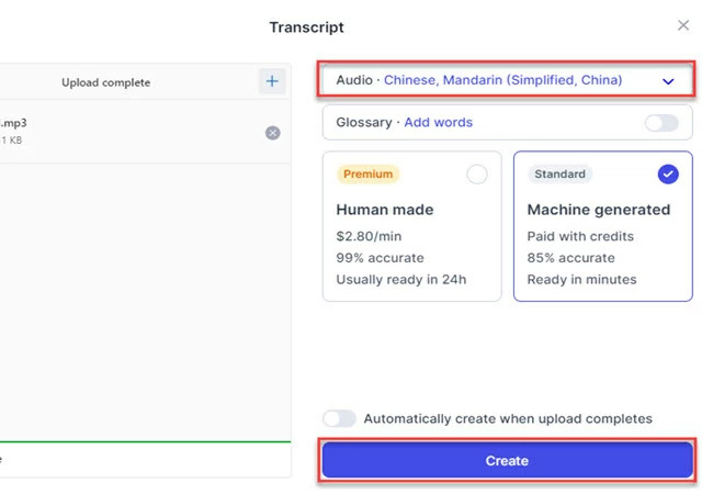 transcribir audio a texto en línea gratis