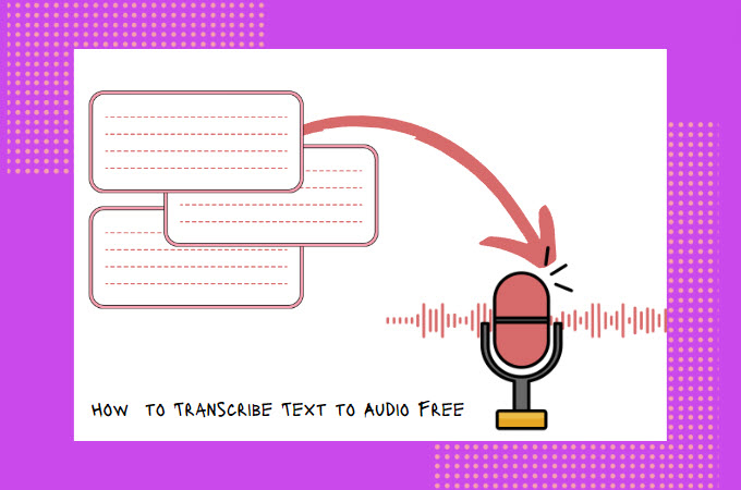transcribe text to audio free