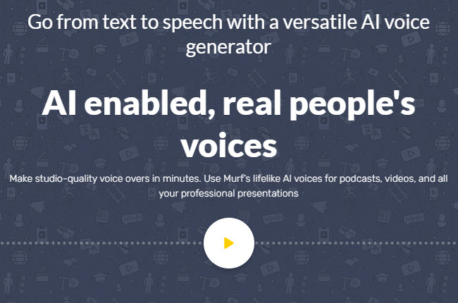free AI voice generator