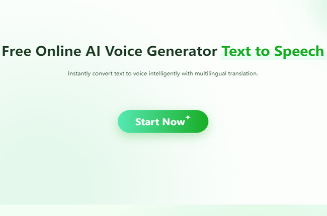 AI voice generator