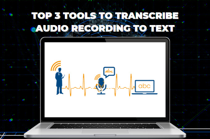 transcribe audio recording to text