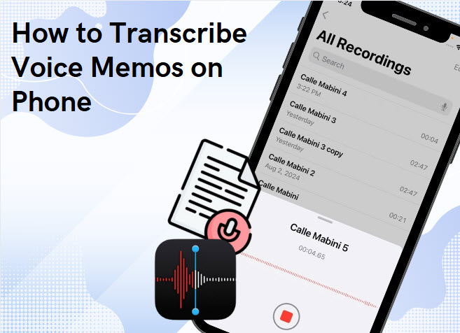 transcribe voice memos