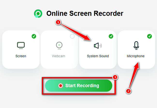 turn on system sound microphone options 