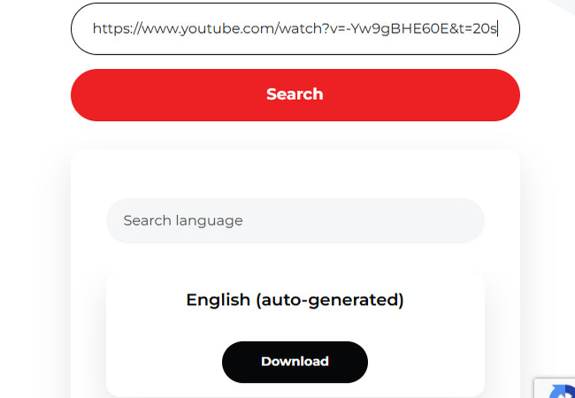 views4you youtube subtitle download interface